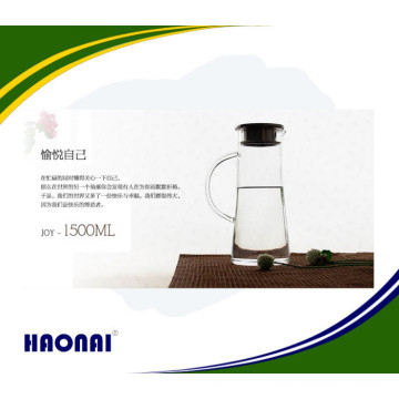 Haonai newest jug series,glass water jug set